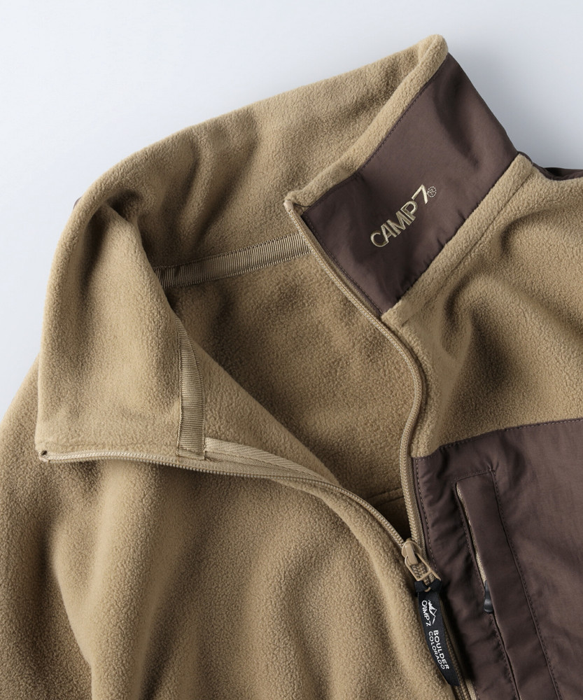 ハーフジップフリース ウィメンズ(M ベージュ): トップス｜Right-on