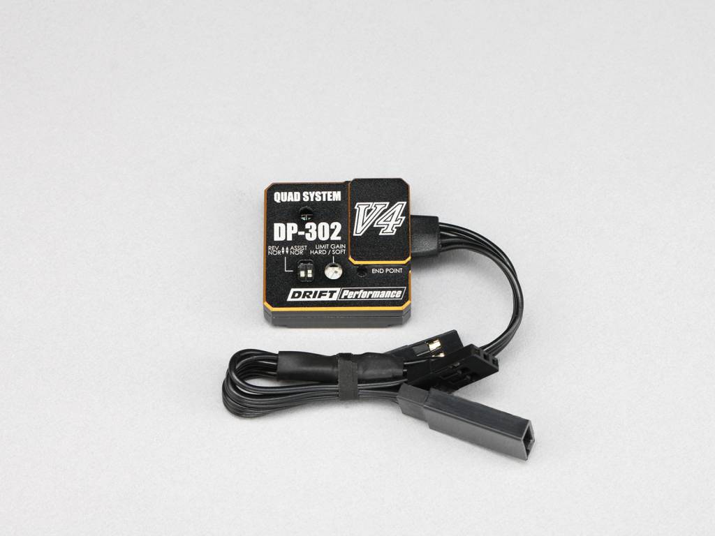 Yokomo - DPP-302V4B - Drift Performance DP-302V4 Steering Gyro 3CH