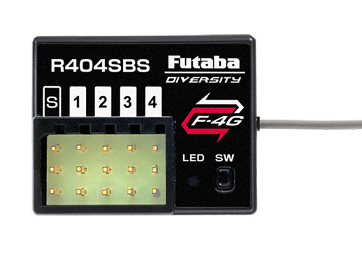 Futaba T10PX + 3x R404SBS | professional car remote control