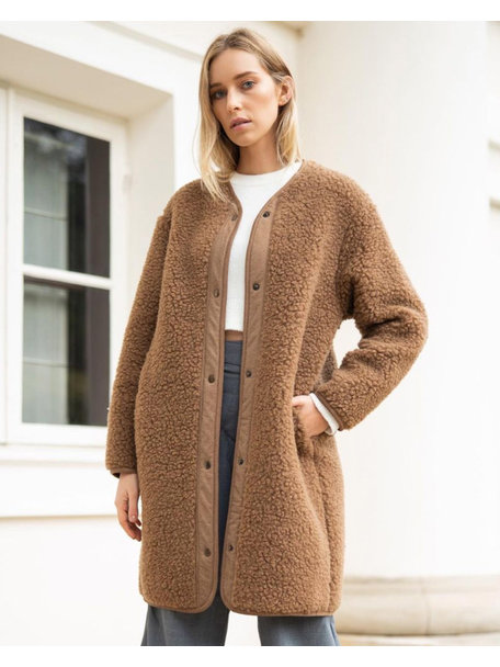 Alwero Women's woolen jacket Aranga - brown: must have | Ziloen