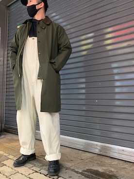 BARBOUR (バブアー) NEW BURGHLEY JACKET 2LAYER ニューバーレー