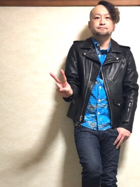SOPHNET.（ソフネット）の「WOOL MOSSER SINGLE RIDER'S JACKET