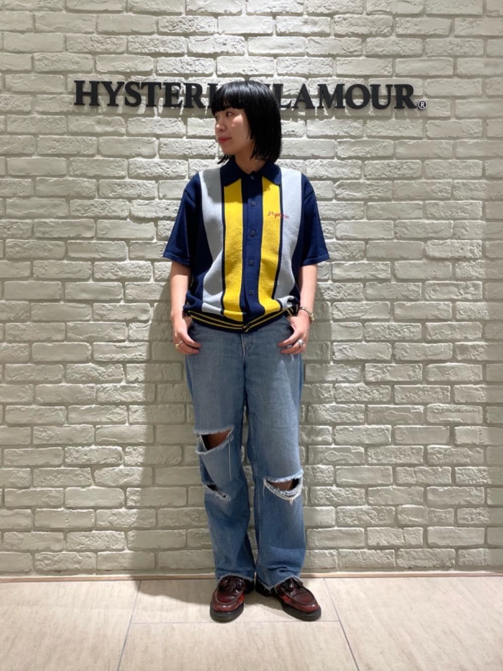 HYSTERIC GLAMOUR（ヒステリックグラマー）の「HYSTERIC 84刺繍