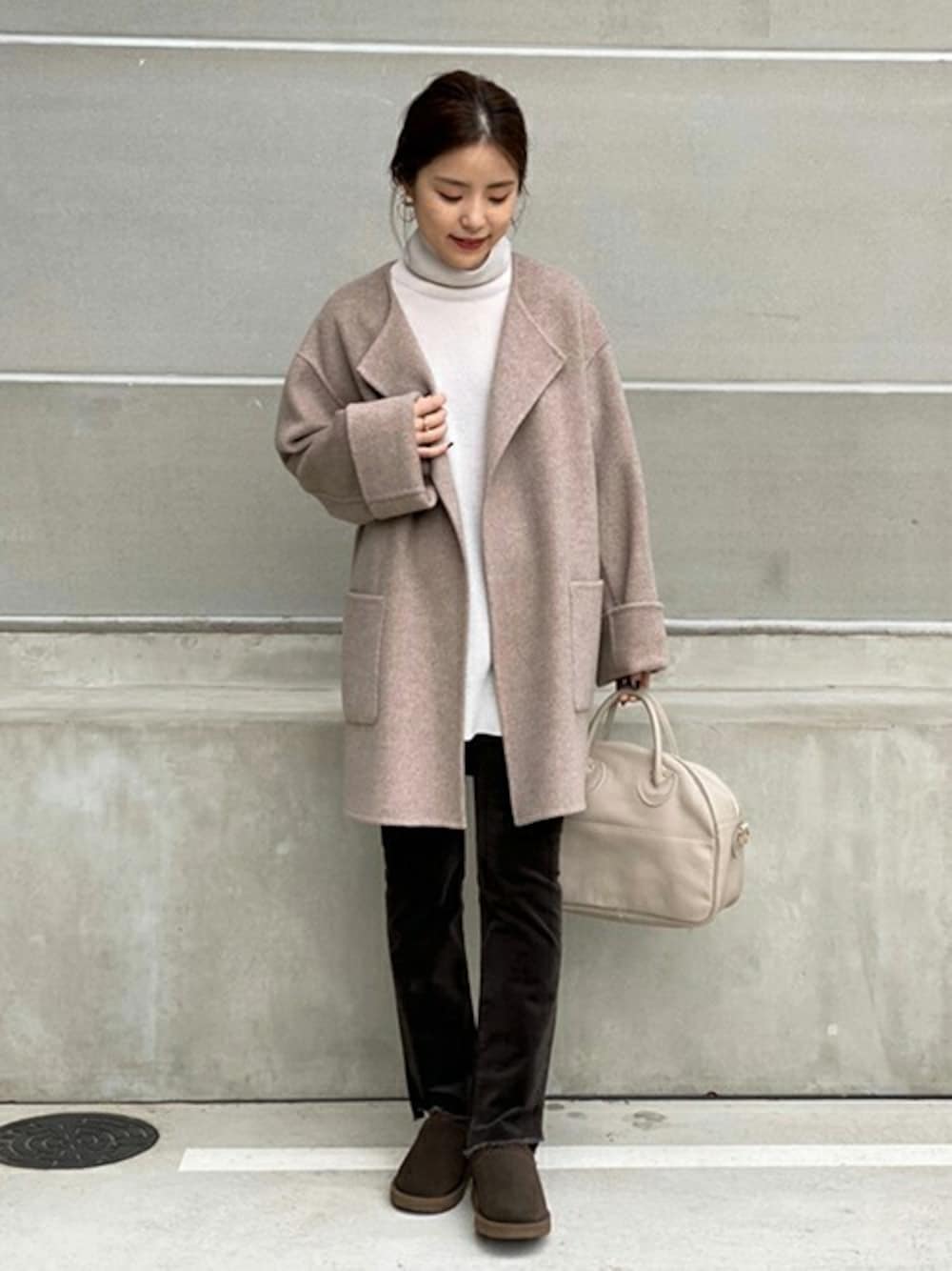 Spick & Span（スピックアンドスパン）の「ノーカラーリバーコート