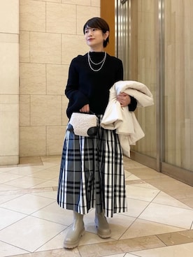 GIANNI CHIARINI(ジャンニ キアリーニ) ＞ALIFA ボア バッグ Sを使った