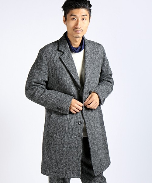 FREAK'S STORE（フリークスストア）の「HARRISTWEEDチェスターコート