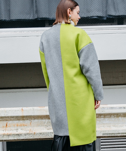 UN3D.（アンスリード）の「バイカラーコート（）」 - WEAR