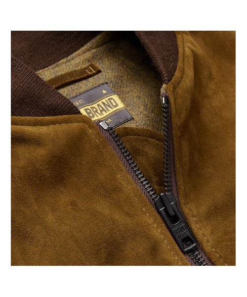 schott（ショット）の「Schott Ma-1 Suede Bomber Jacket（ライダース