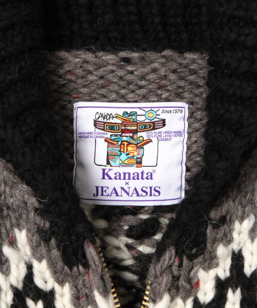 JEANASIS（ジーナシス）の「KANATAカウチンニット【別注】（）」 - WEAR