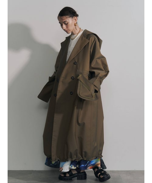 UN3D.（アンスリード）の「LAYERED POCKET TRENCH CT（その他アウター