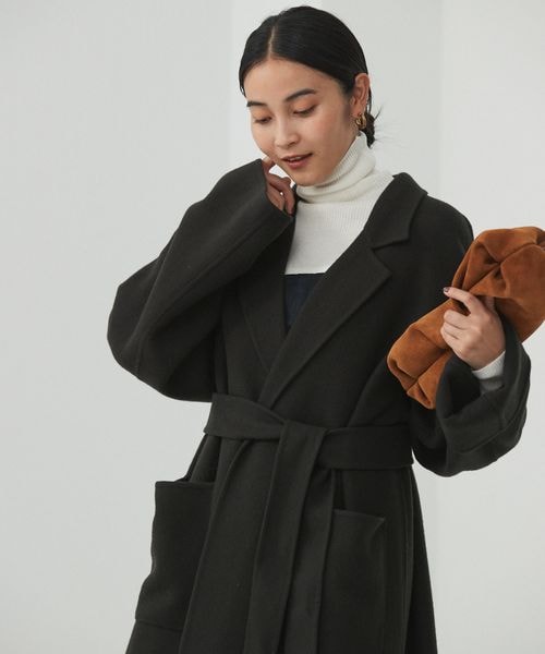 BABYLONE（バビロン）の「ダブルフェイスロングコート（）」 - WEAR