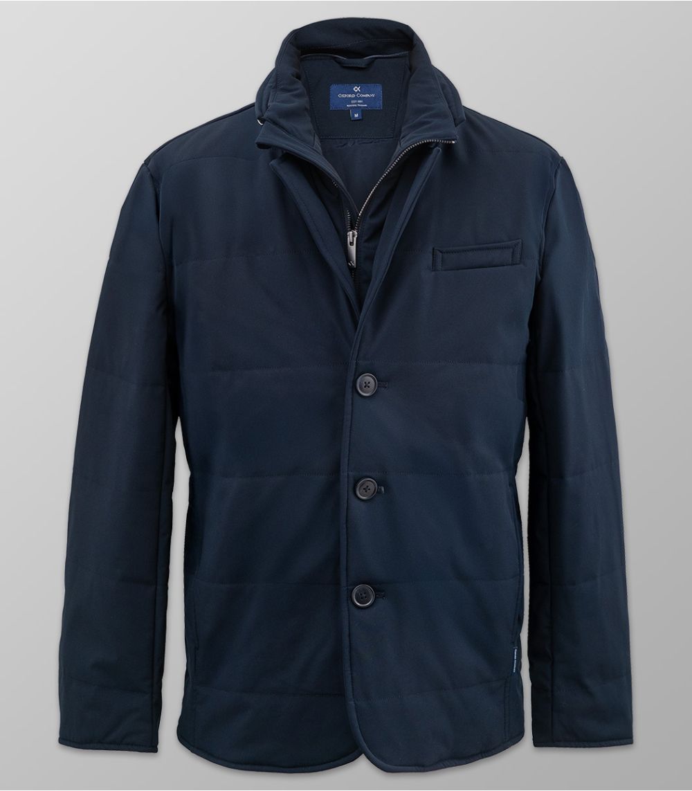 Man Jacket Blue Regular Fit | Oxford Company