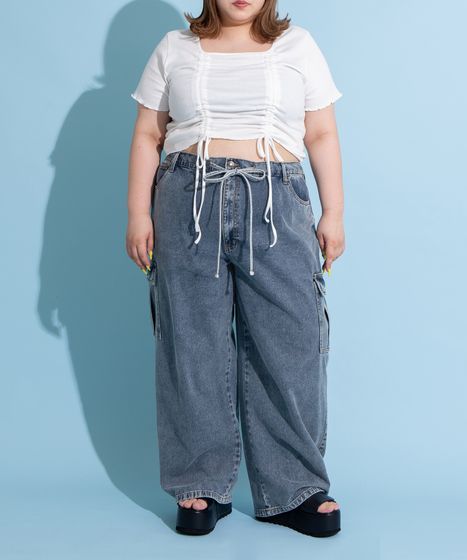 カーゴデニムパンツ[商品：PN25SS-019] - PUNYUS Online Store / 公式通販