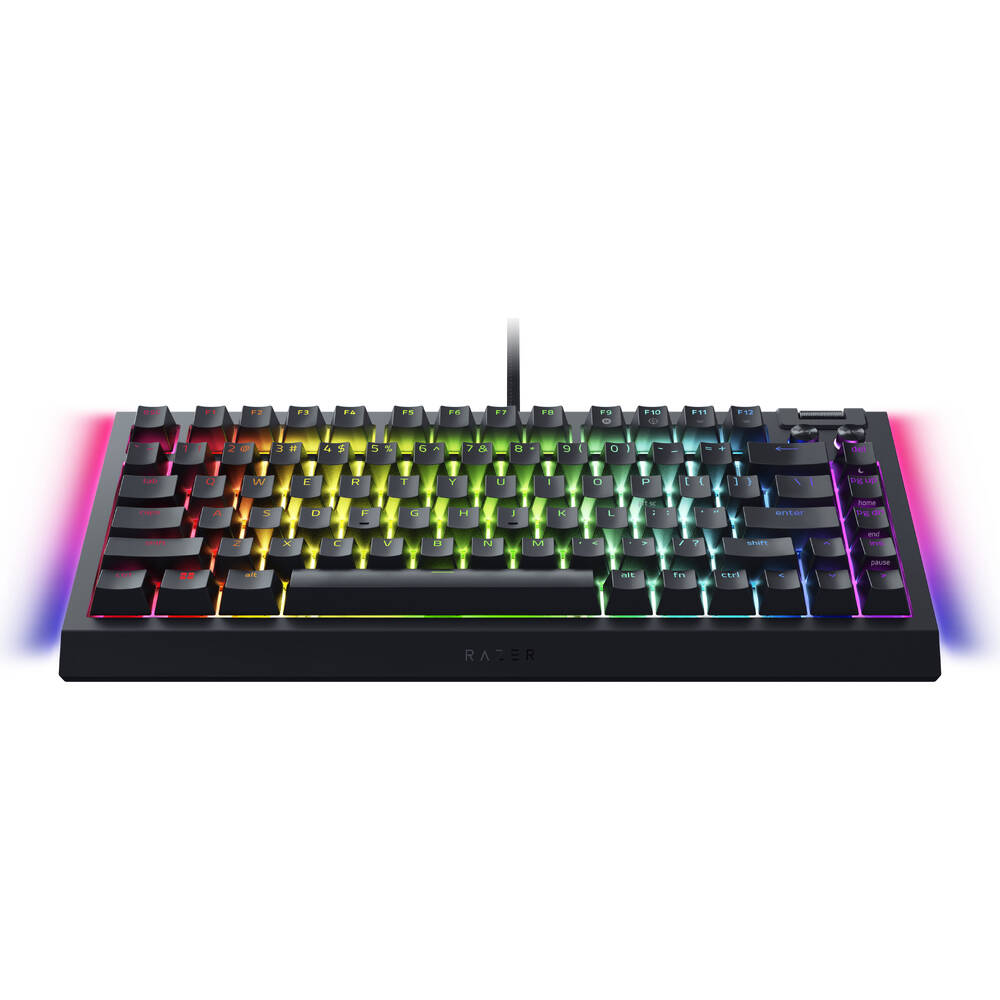 Razer レイザー BlackWidow V4 75% 有線 英語配列テンキーレス(75