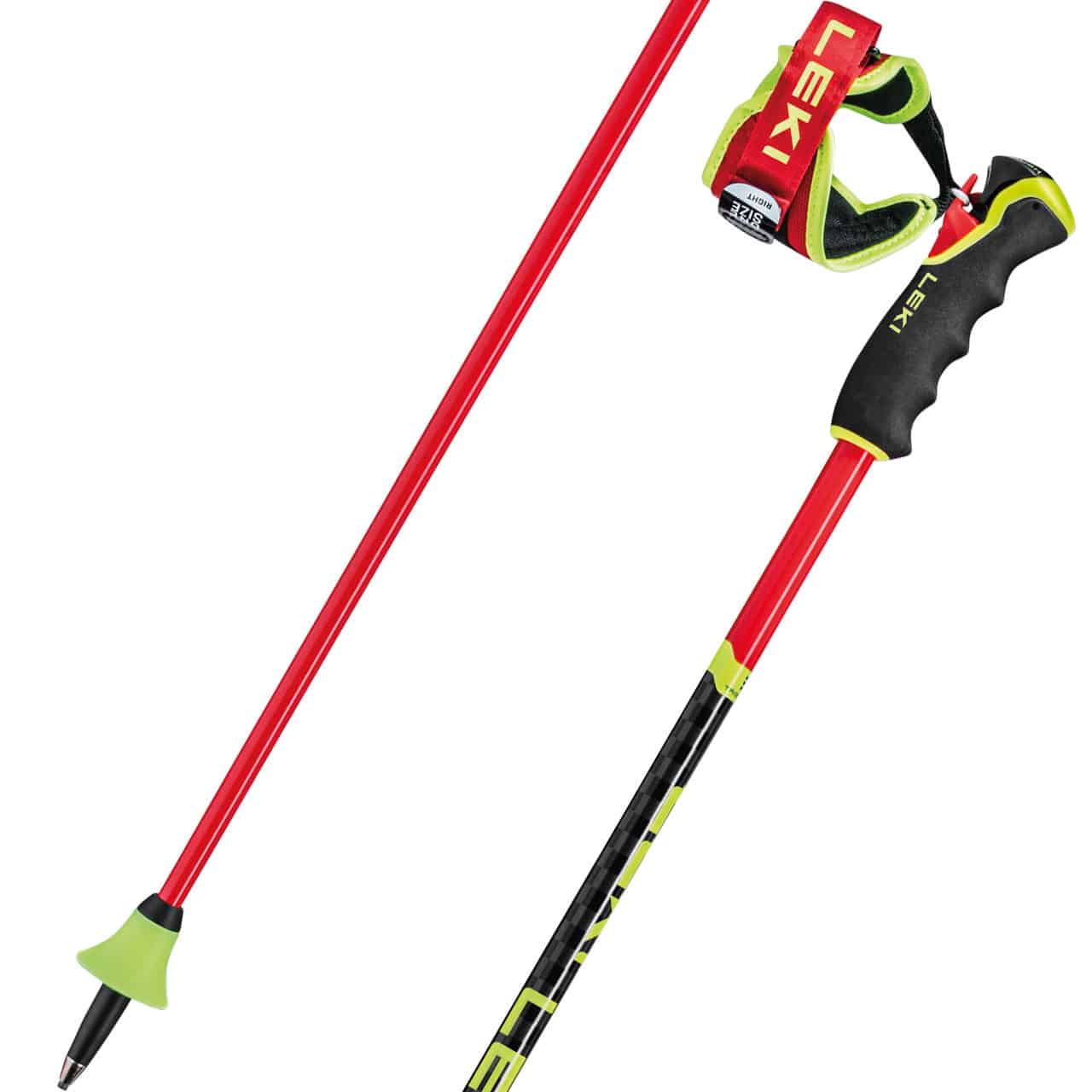 Leki Venom GS 3D bright red/black/neonyellow | XSPO