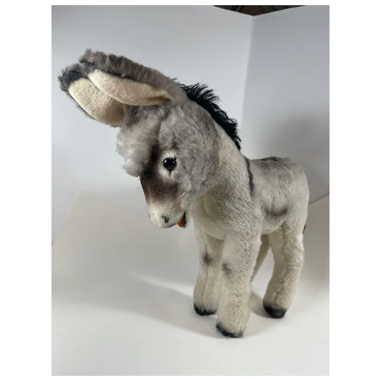 Large Steiff Vintage Grissy Donkey. For Sale at Ruby Lane