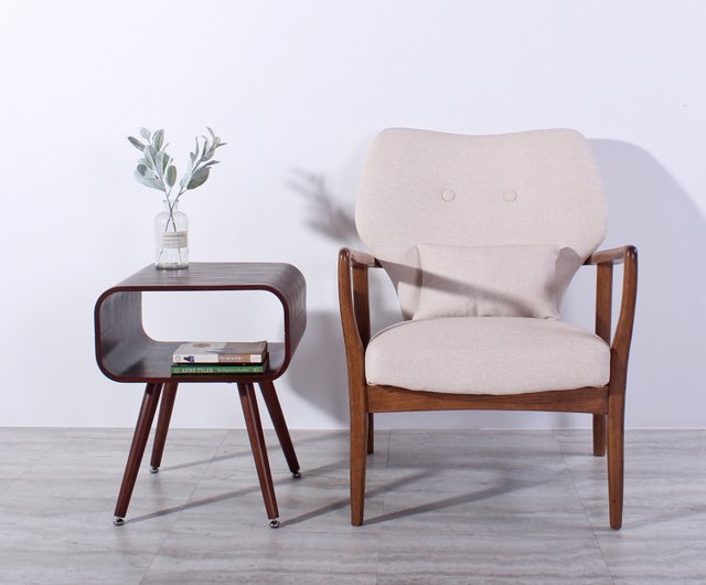 台湾 日本のライフスタイル曲げ木収納サイドテーブル/ディックサイド