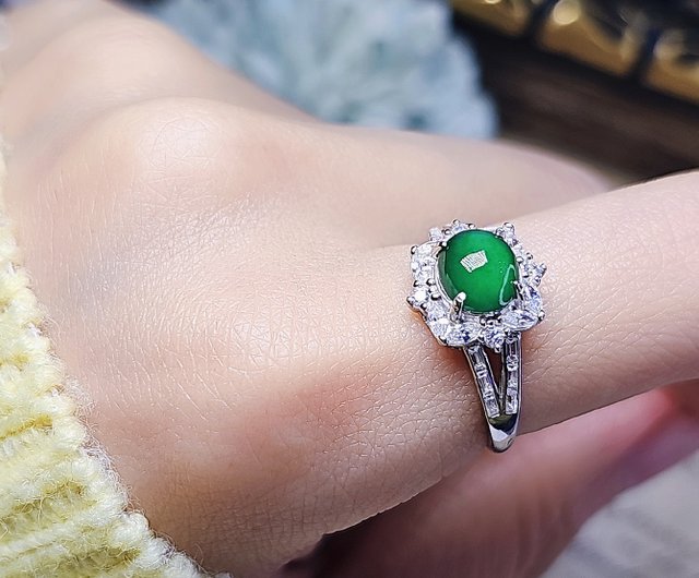 15%OFF】台湾 |老坑種|A貨翡翠 老坑種アイスジェイド ラージグリーン