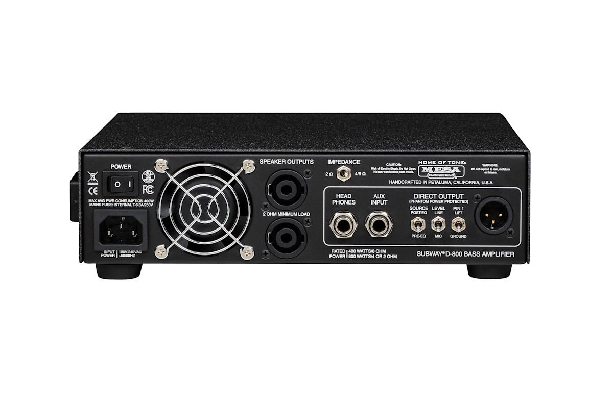 Mesa Boogie Subway D-800 Bass Head - Andertons Music Co.