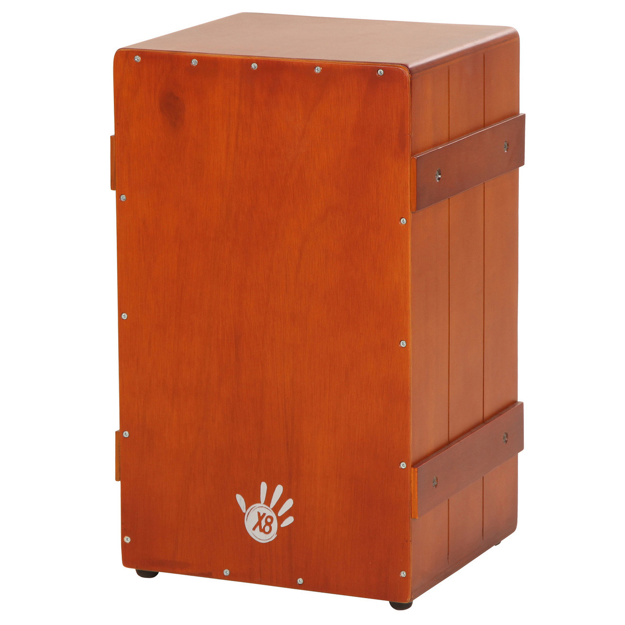 Flamenco Crate Cajon, Mahogany Stain (X8-CJ-FLM-RW)- X8 Drums