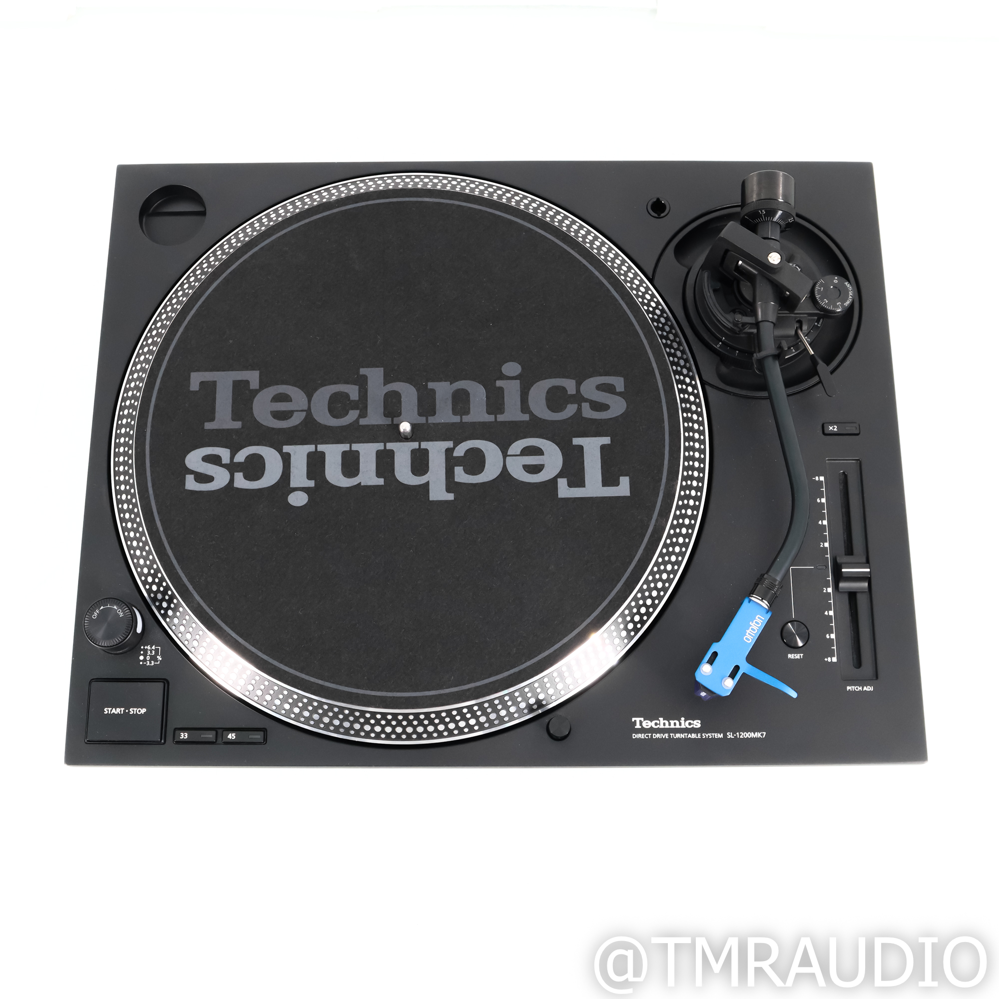 Technics SL-1200 MK7 Direct Drive Turntable with Ortofon 2M Blue