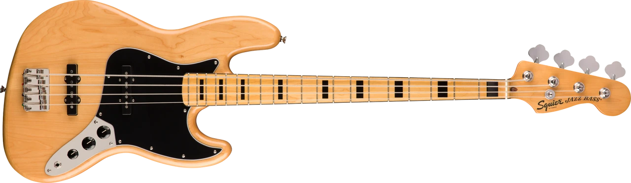 Fender Squier Classic Vibe '70s Jazz Bass® in Natural - Bill's Music