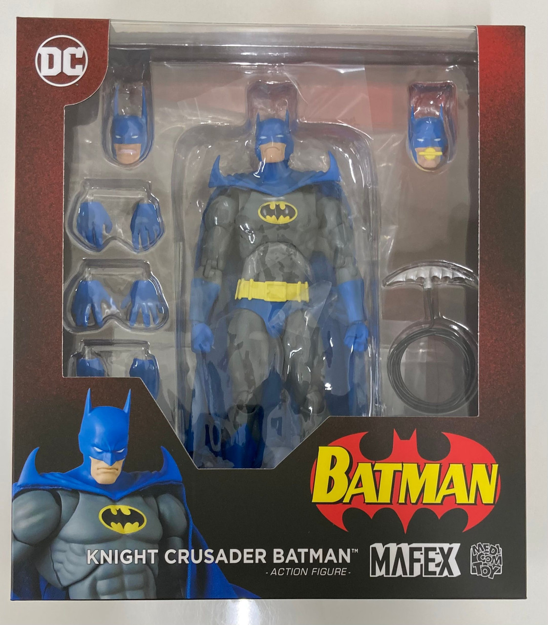 MAFEX No.215 Knight Crusader Batman Figure
