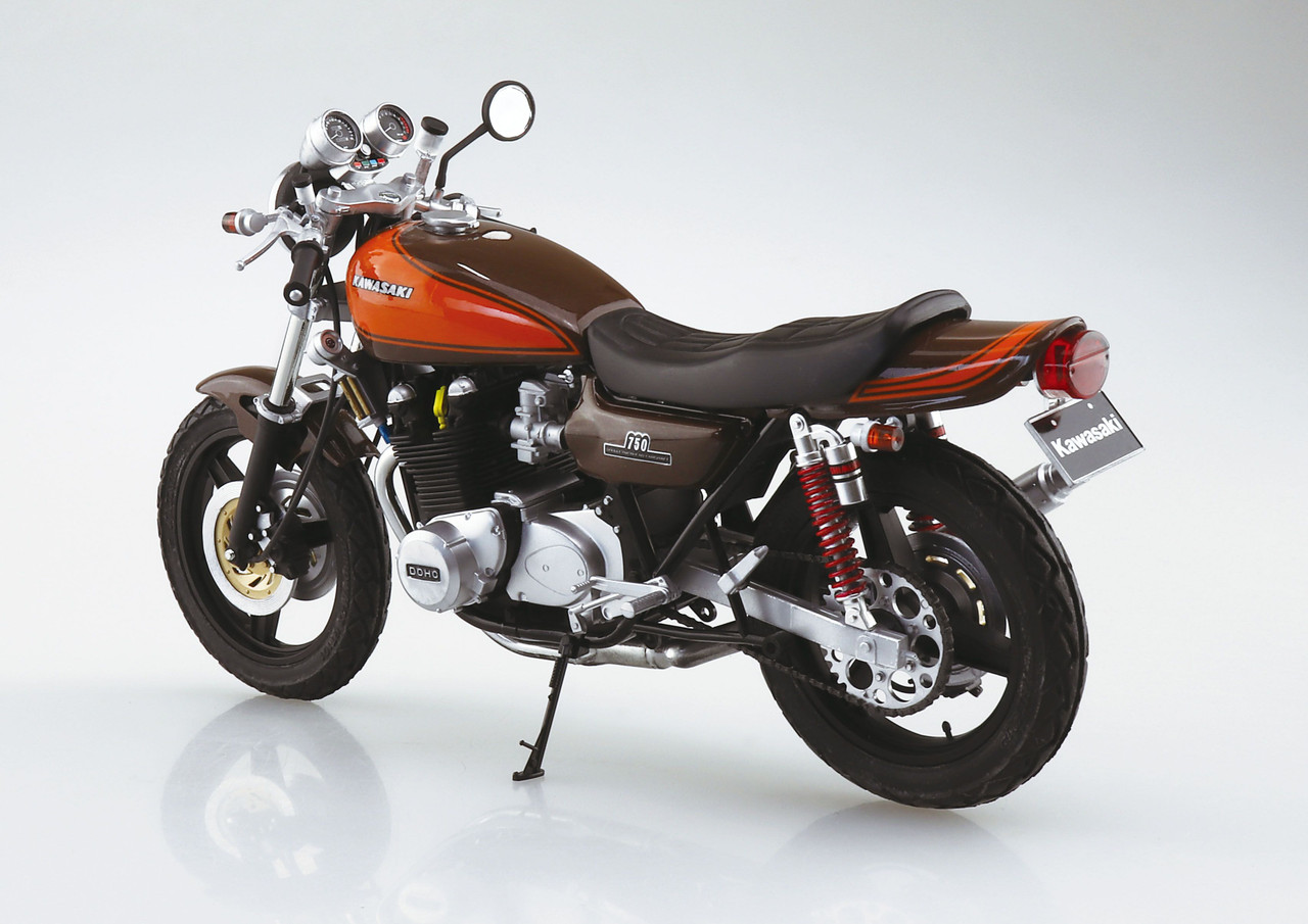 Aoshima Bike 1/12 Kawasaki Z2 750RS '73 Custom Plastic Model