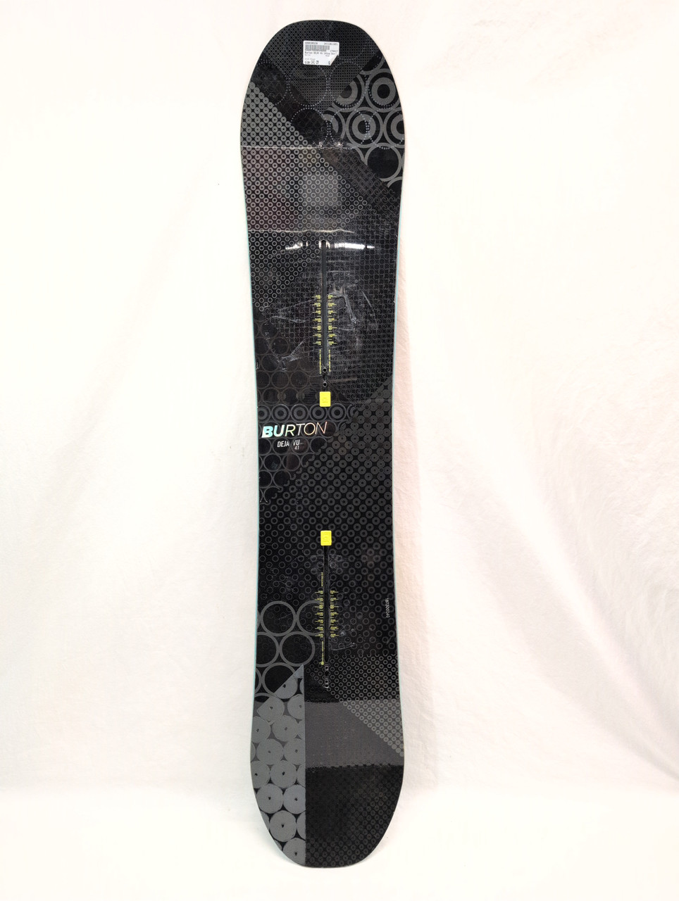 Used Burton DEJA VU Womens Snowboard Only Black 141 cm