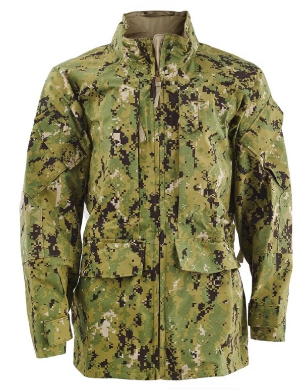 US Navy NWU Gore-tex Parka Type III AOR 2 Digital Woodland Camo