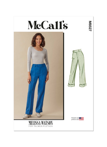 M8527 | Misses' Pants by Melissa Watson for Palmer/Pletsch | McCall's