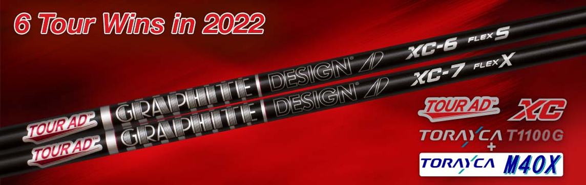 Graphite Design Tour AD XC-6 Wood Shaft (64g-68g) - Black / Silver