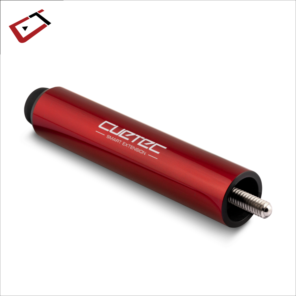 Cuetec Smart Extension for Cynergy Cue - Ruby Red