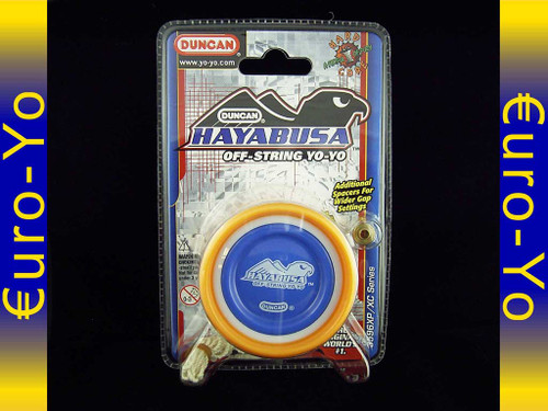 Duncan Hayabusa Yo-yo White body, white pogs with grey rims