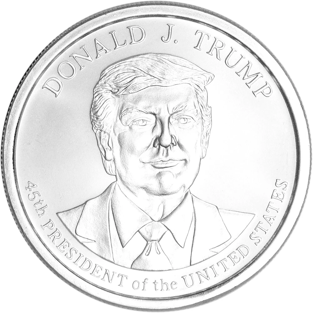 T*T様 Donald J. Trump 1オンス 銀製 トランプ銀貨 1 oz Silver