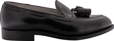 Alden 660 | Shop Alden 660 Black Calfskin Tassel Loafer - The Shoe