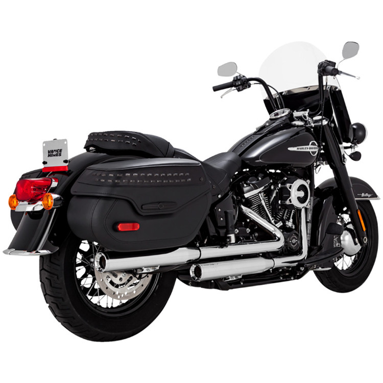 Vance Hines Eliminator 300 Slip On Mufflers fits 18 21 Softail