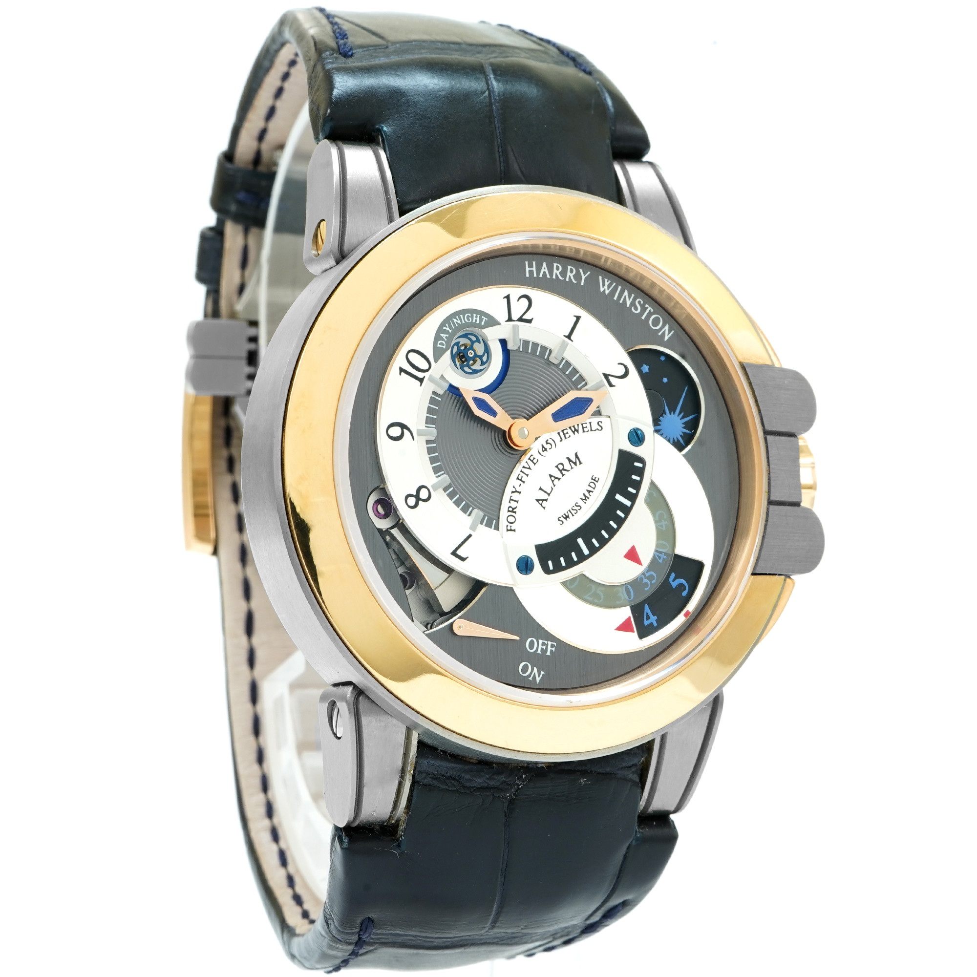 Harry Winston Project Z.Z6 Ocean Excenter Alarm 400-MMAC44WZ