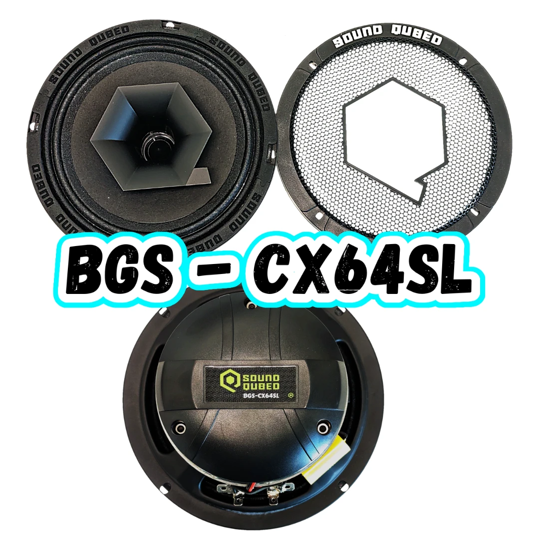 BGS-CX64SL Coaxial Slim Loudspeaker with 1