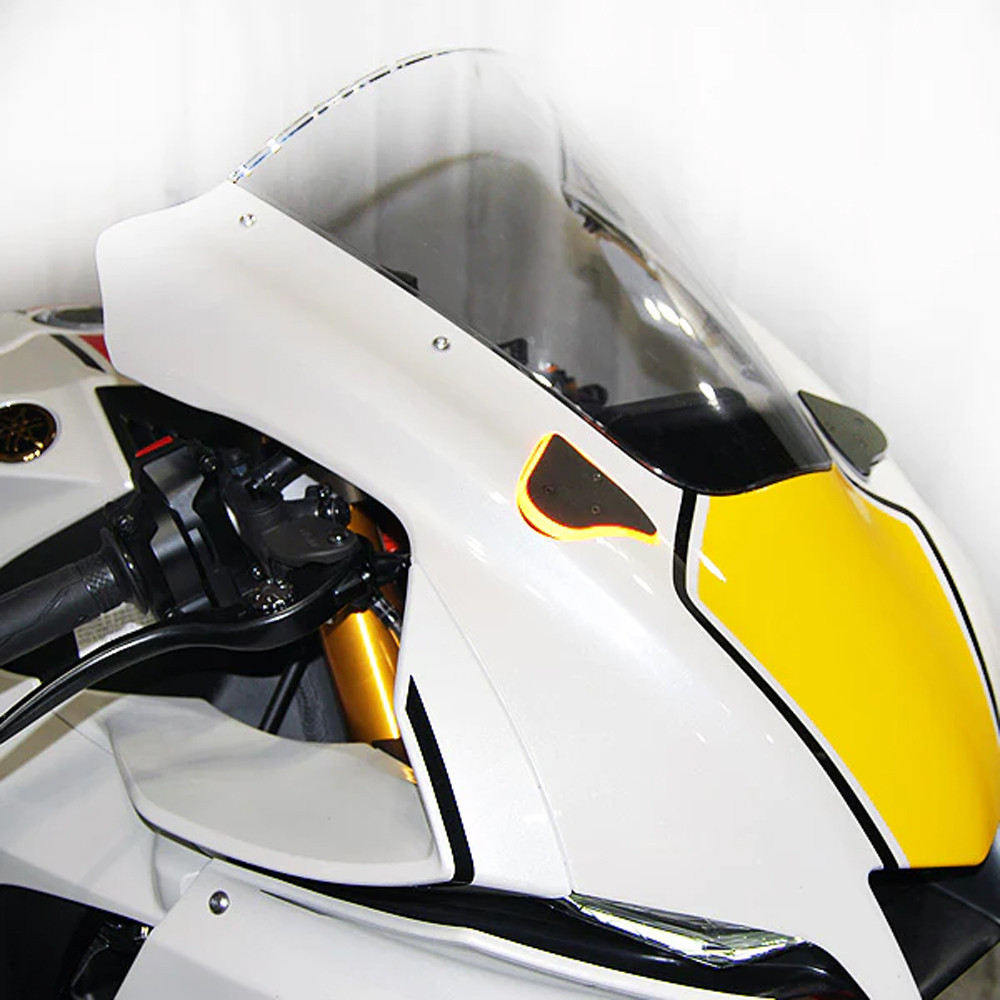 New Rage Cycles Yamaha R1 2020-2025 Mirror Eliminators w/ LED Turn
