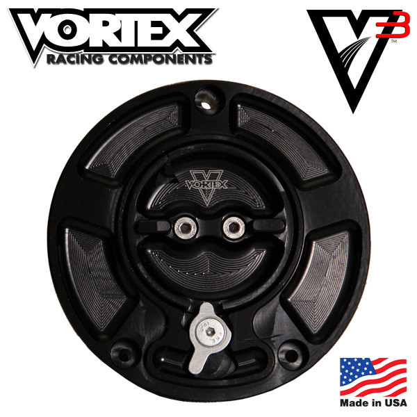 Vortex V3 Gas Cap Kawasaki ZX-6R/RR 00-06 - Sportbike Track Gear