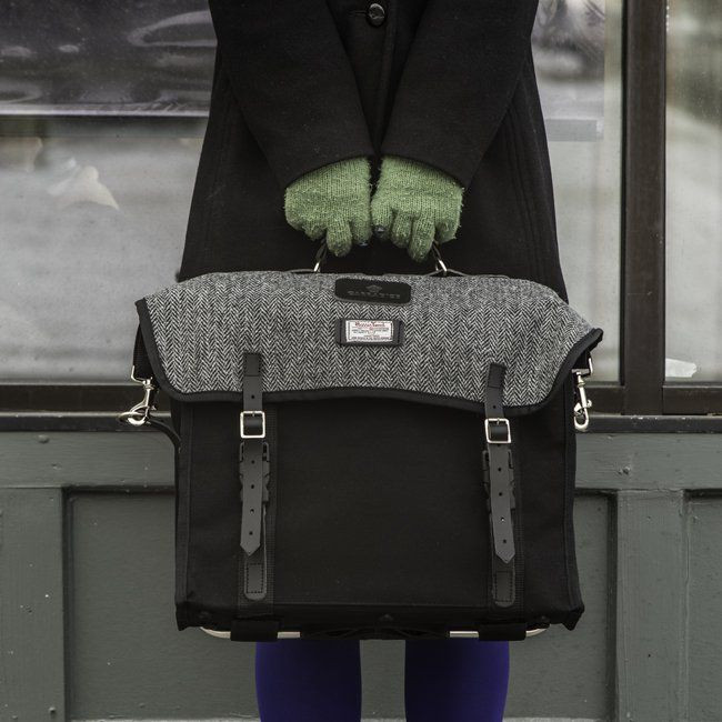 Carradice Originals City Folder M Harris Tweed - British Bicycle
