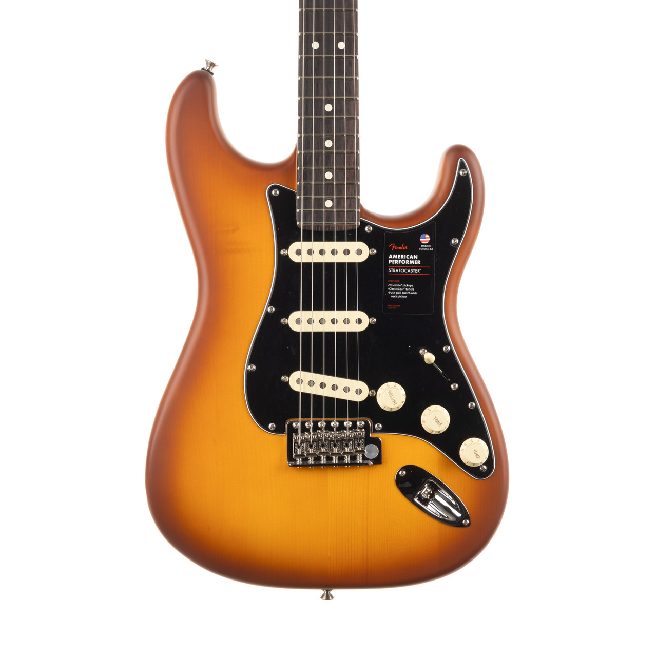 Fender American Performer Timber Stratocaster Rosewood - Honey