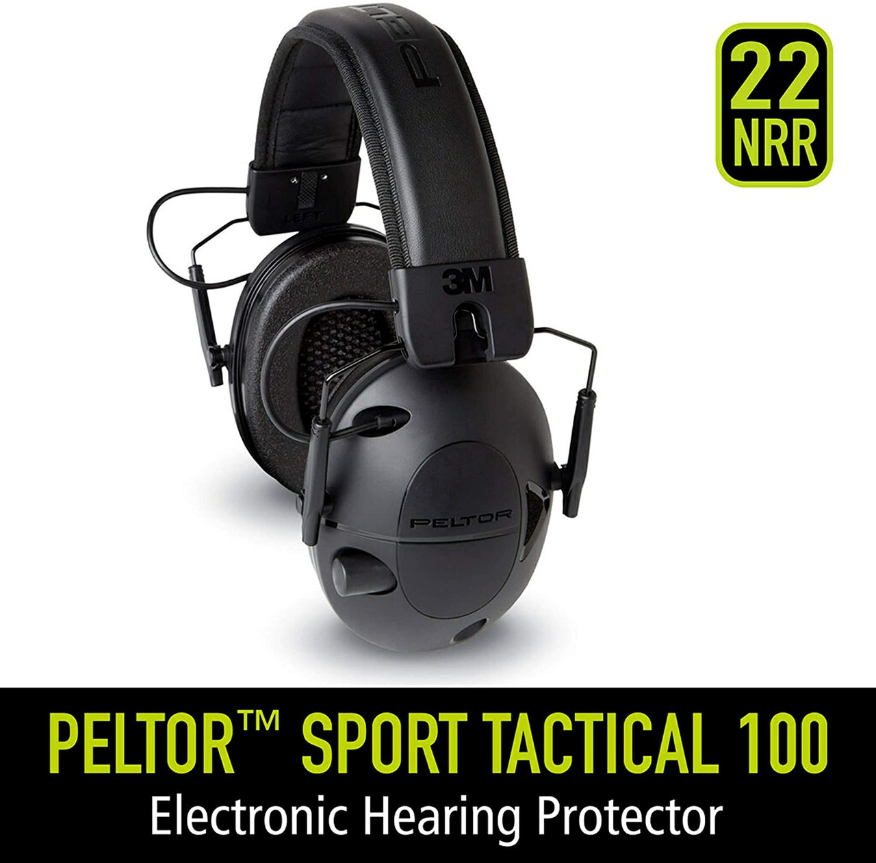 3M Peltor TAC100-OTH Sport Tactical 100 Electronic Hearing