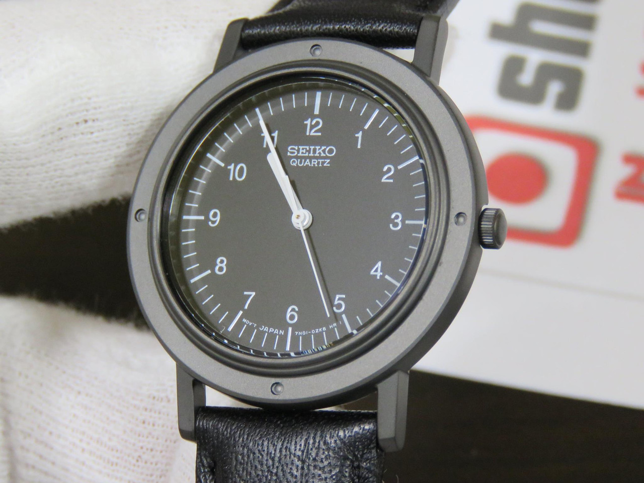 Seiko Nano Universe Black Dial SCXP071 | STEVE JOBS Watch