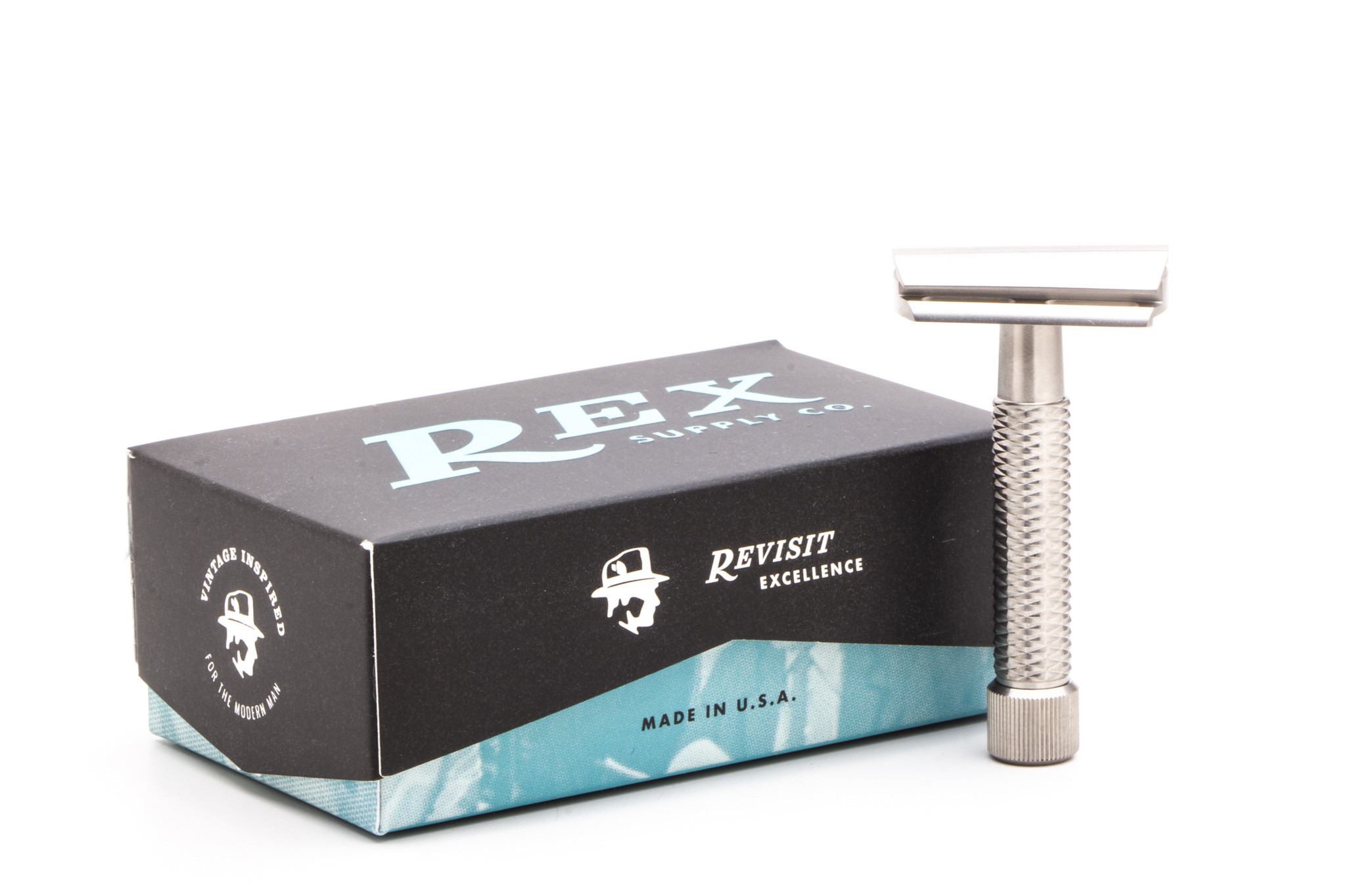 Rex Supply Co | Sentry Slant DE Razor | Razor Emporium - Razor