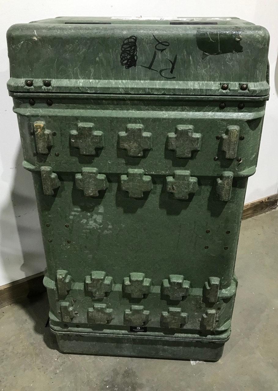 Military XL Pelican Hardigg Hard Case Transport Storage Case