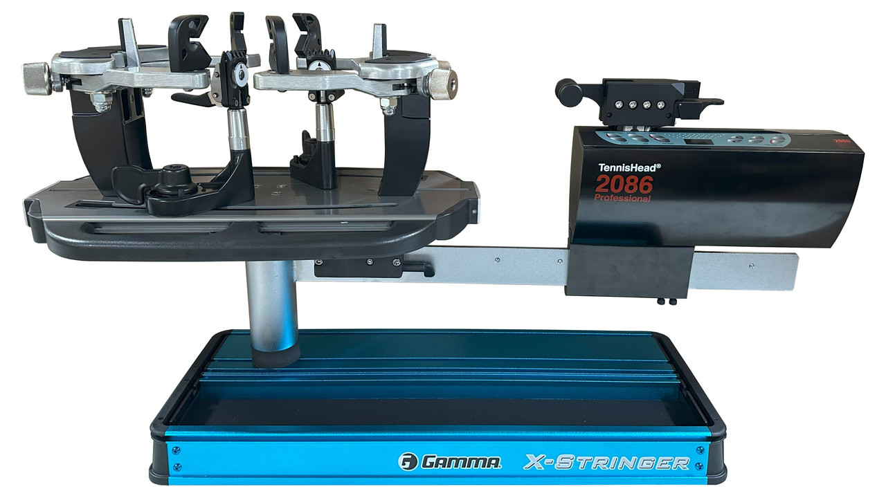 GAMMA X-ST + Wise 2086 Stringing Machine - W & D Strings