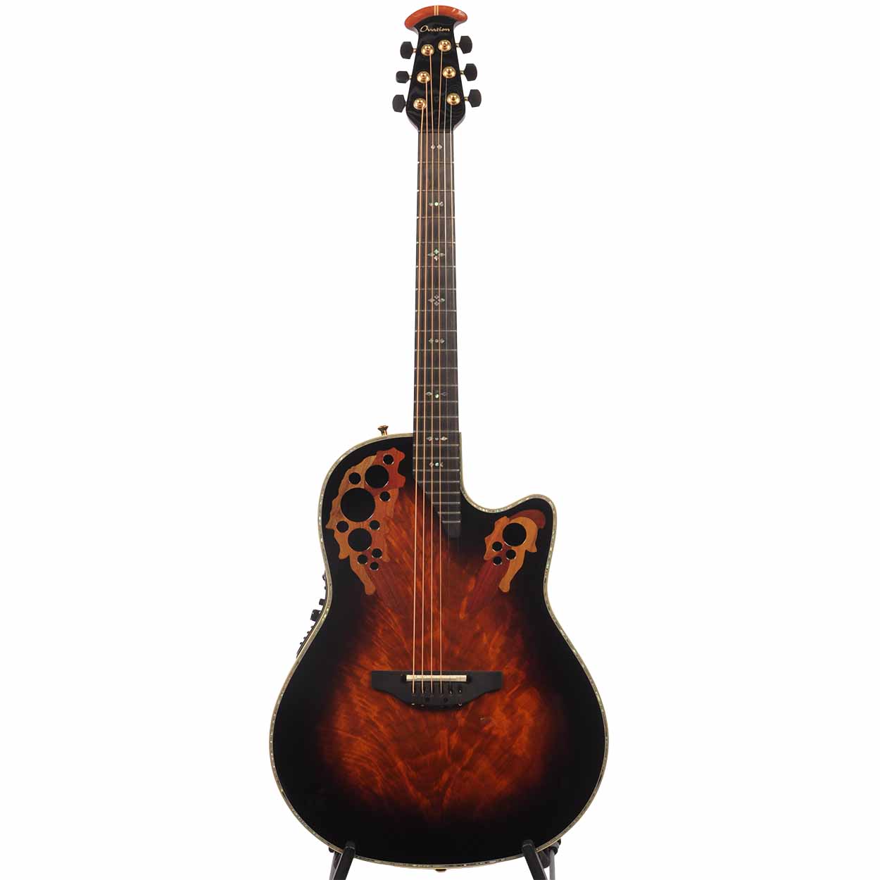 Ovation C2078AXP-AF Acoustic Electric Guitar w/Case USED - The