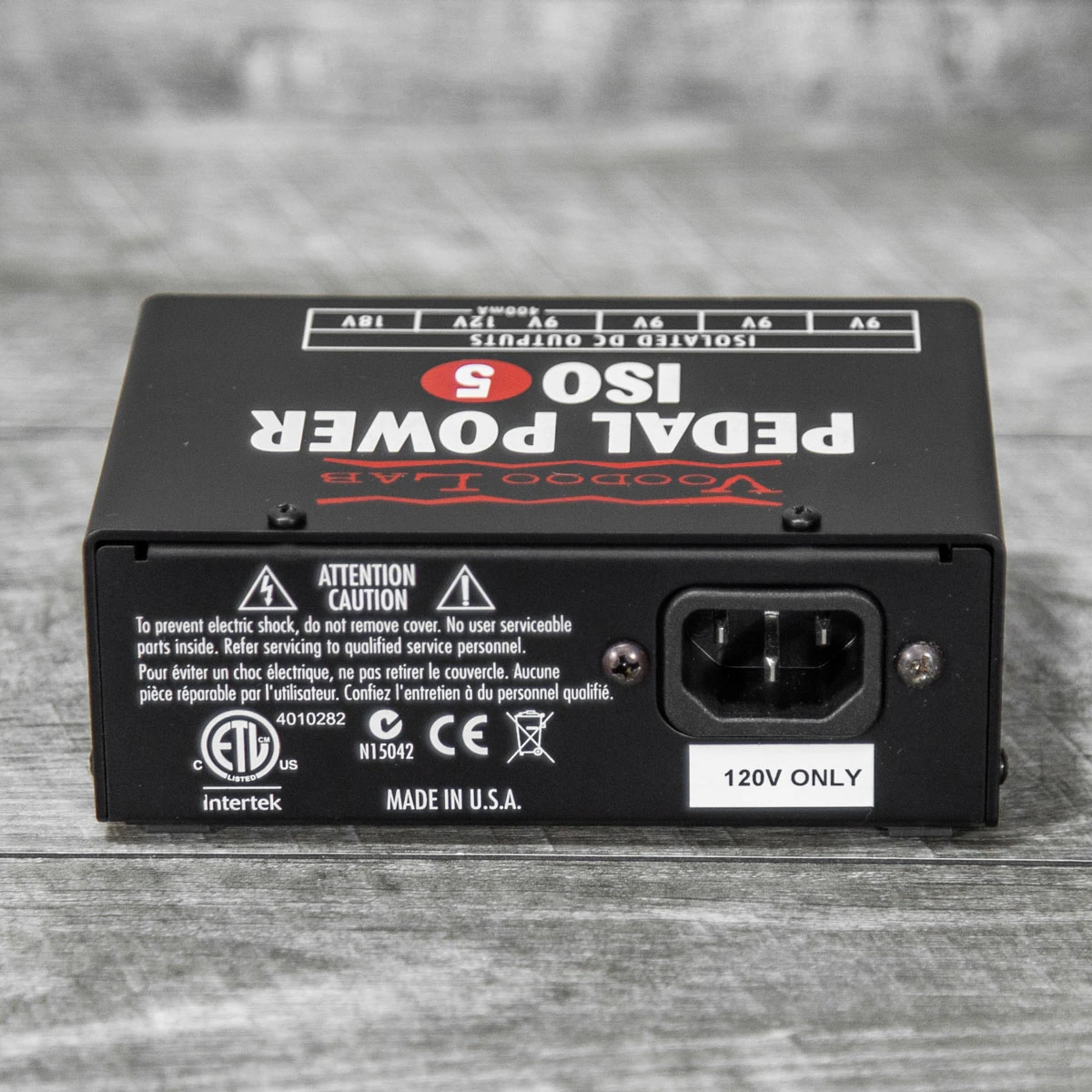 Voodoo Lab Pedal Power ISO-5 Power Supply - The Music Den
